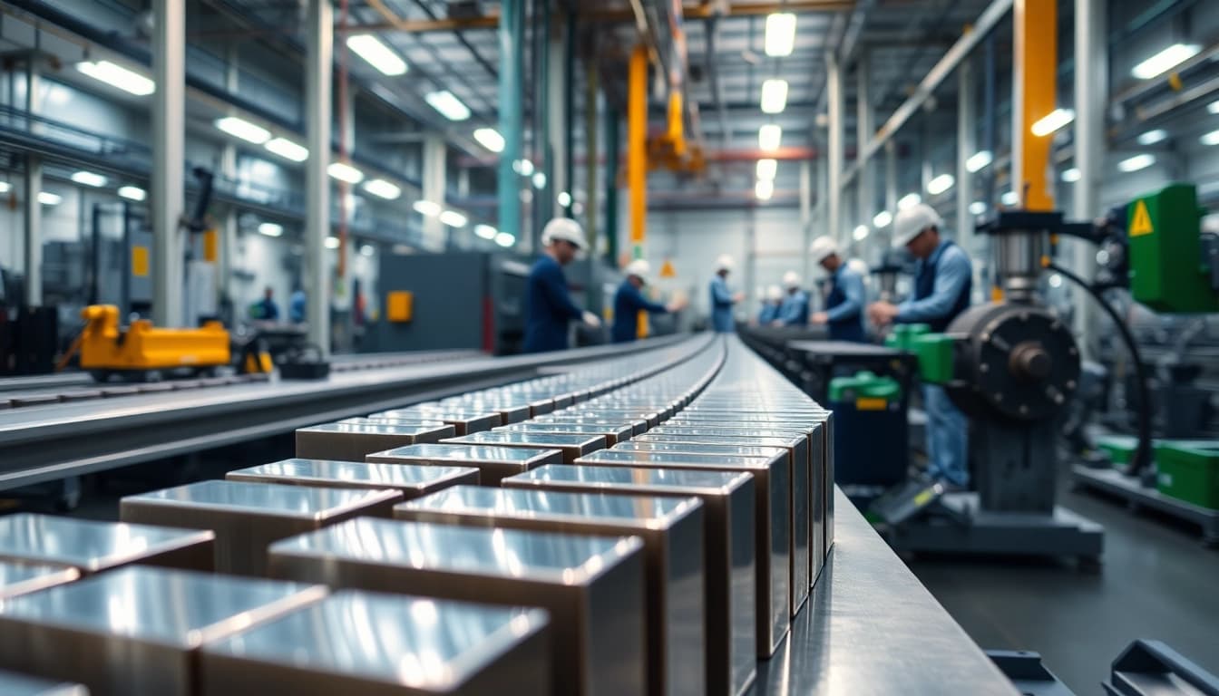 Ndfeb magnets manufacturer in china showcasing the precision and innovation in magnet production