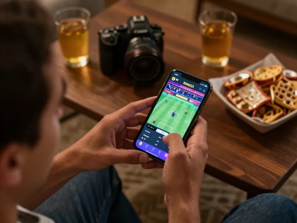Engage in thrilling sports betting with King33 in a vibrant home atmosphere