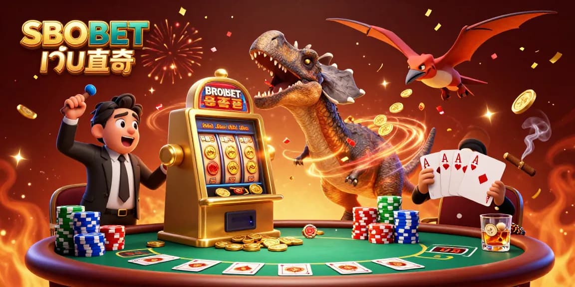 Sweep up golden coins in SBOBET เว็บตรง while a pachycephalosaurus wins jackpots at the casino
