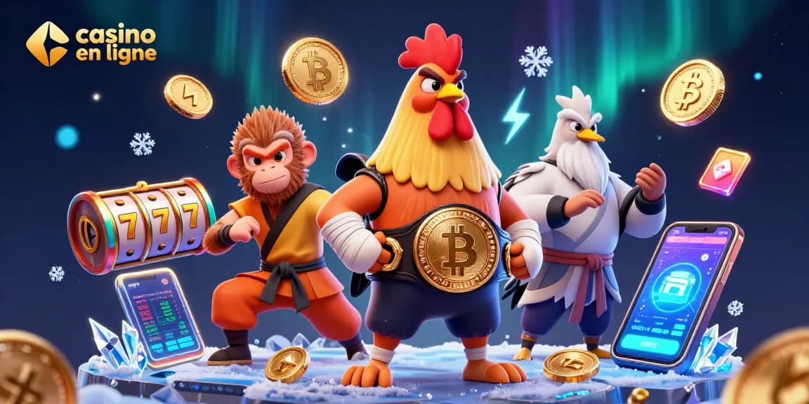 Découvrez les stratégies de jeu dans un casino en ligne captivant avec des personnages animés dynamiques.
