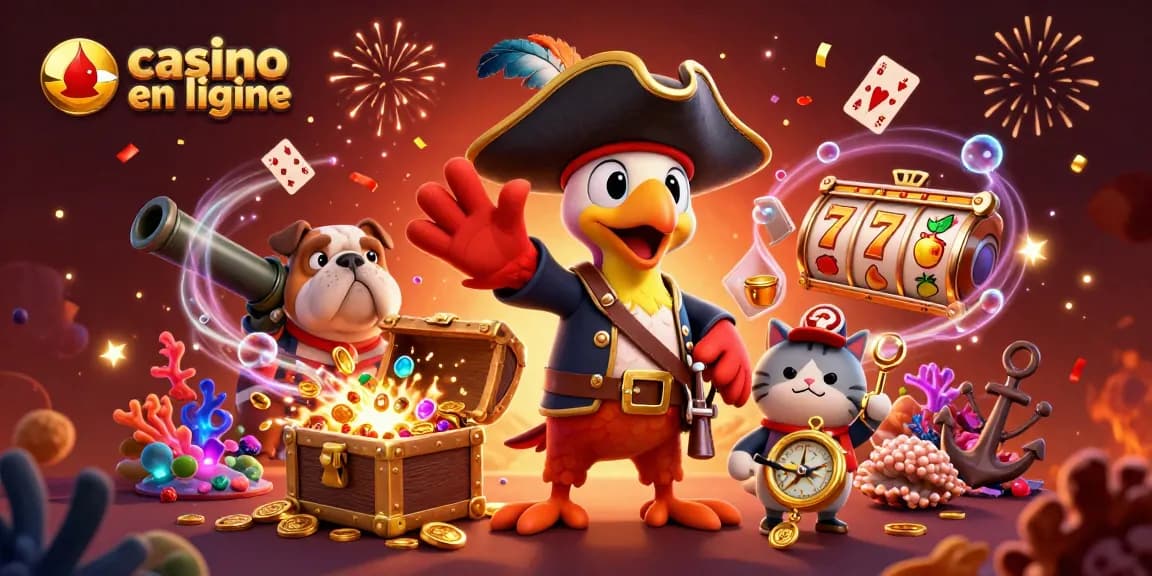 Gagnez avec le casino en ligne en jouant à des machines à sous passionnantes avec des personnages animés