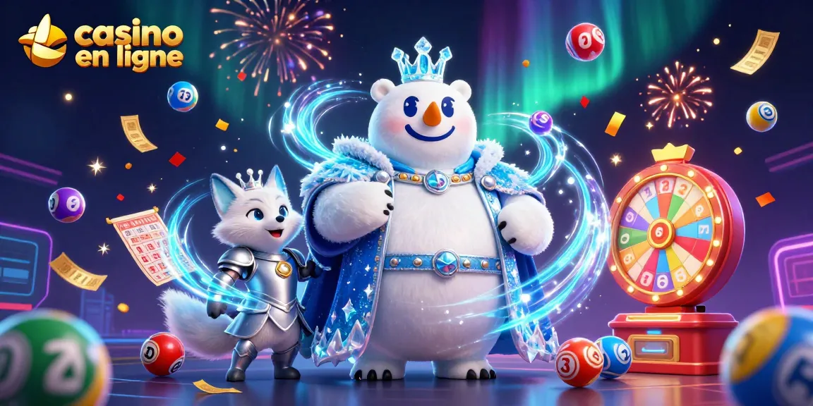 Participez avec le casino en ligne et découvrez des jeux passionnants dans une scène festive.