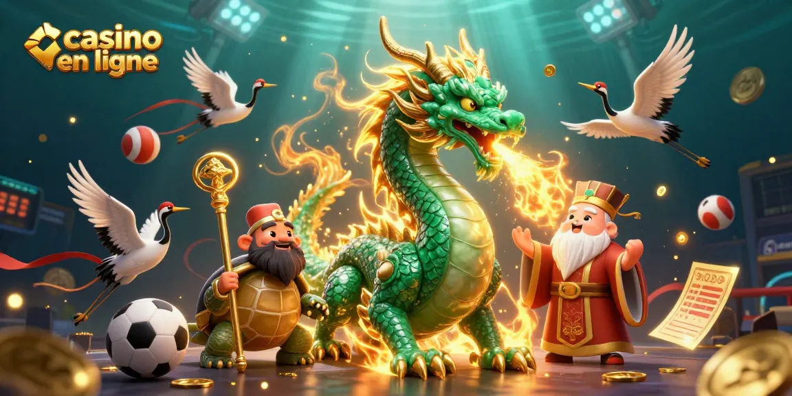 Gagnez avec les meilleurs jeux de casino en ligne, comprenant dragons et personnages magiques.