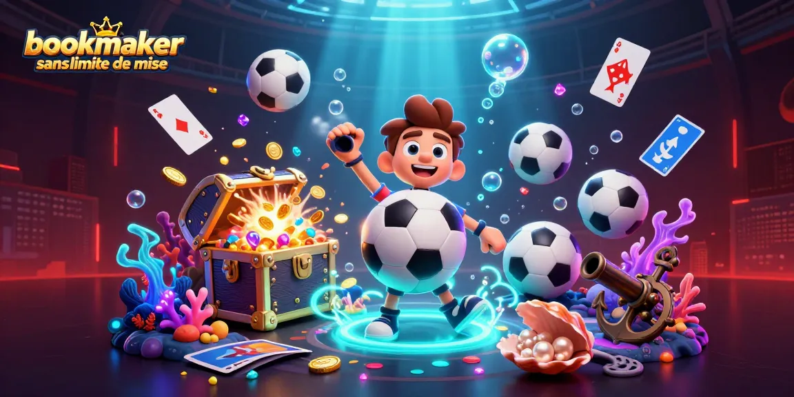 Parier sans limites avec un bookmaker sans limite de mise dans un univers animé captivant.