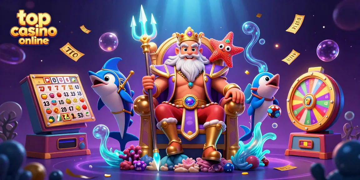 Explorați universul "top casino online" cu o ilustrație captivantă și detaliată a jocurilor de noroc.