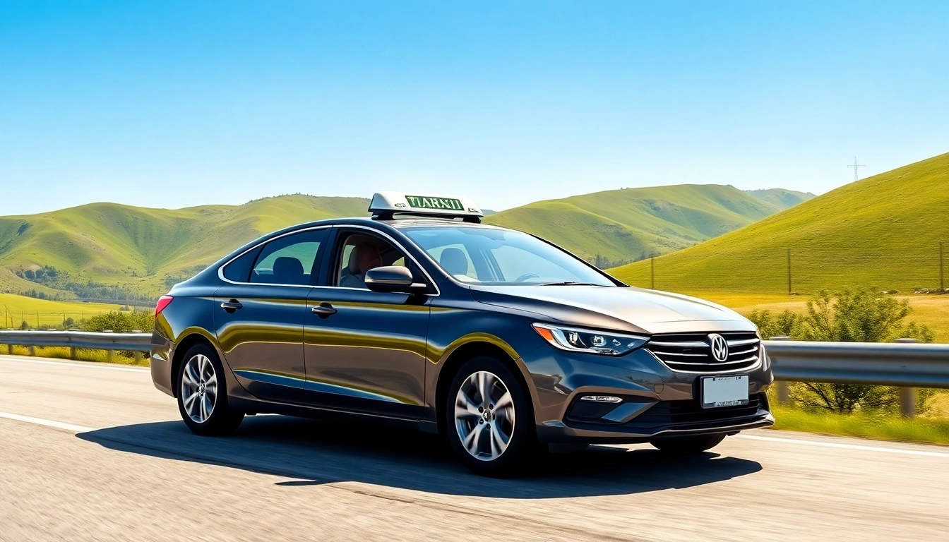 Experience reliable LONG DISTANCE TAXI TRANSFERS on scenic road journeys with modern vehicles.