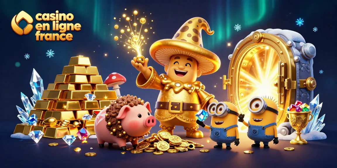 Jouez au casino en ligne France avec des richesses éclatantes et des personnages magiques en 3D.