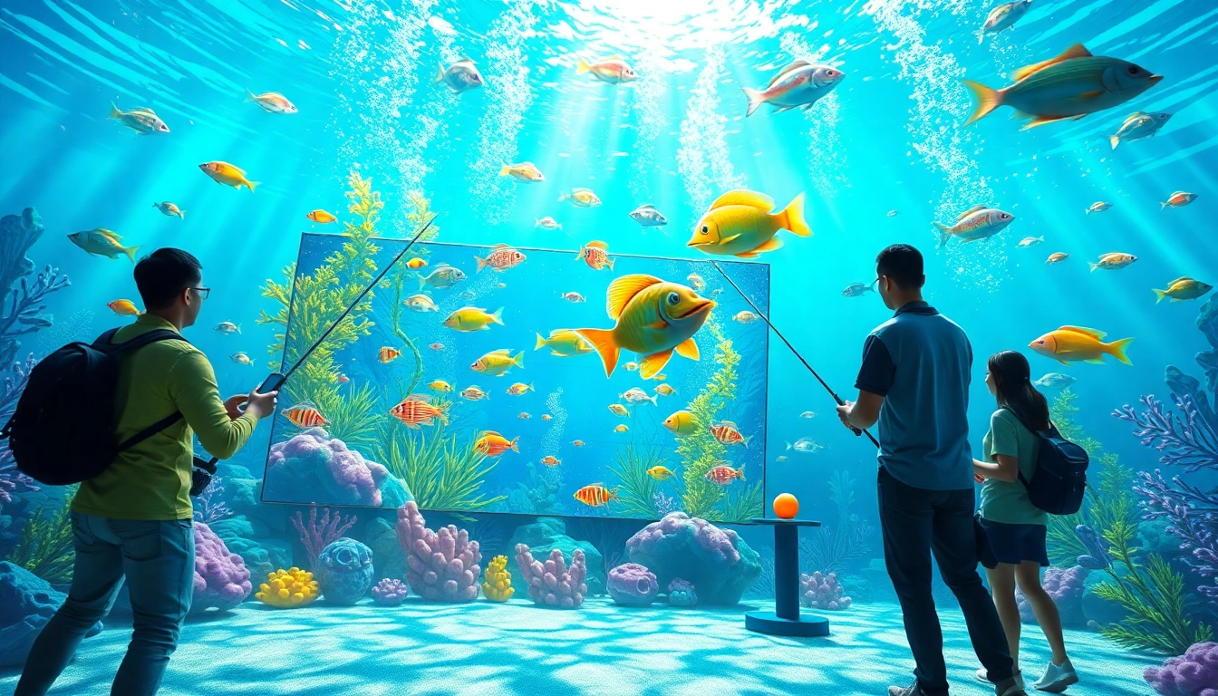Experience the excitement of bắn cá đổi thưởng with vibrant graphics and engaging gameplay.