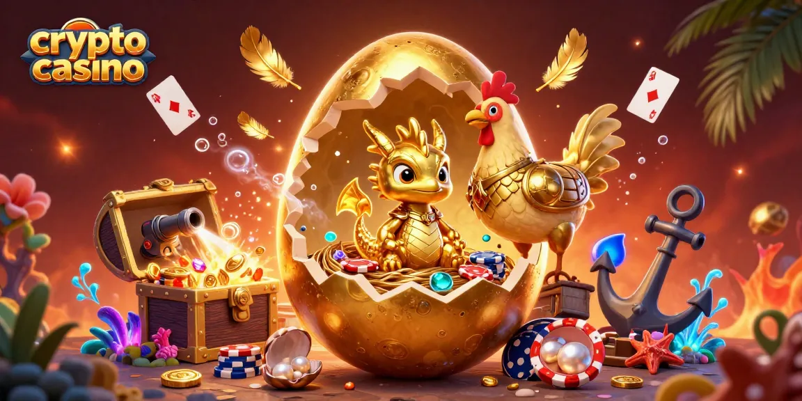 Gioca nel crypto casino con un drago dorato tra schemi e monete scintillanti nel mondo del gioco.