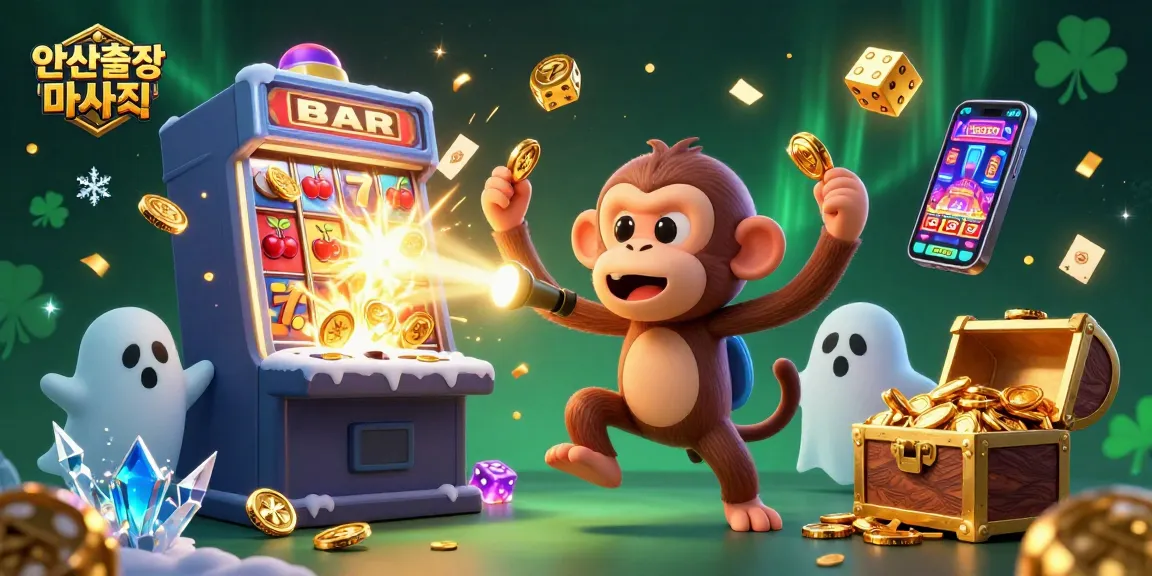 Engage with fun at 안산출장마사지 showcasing an entertaining 3D casino scene filled with vibrant characters and exciting elements.