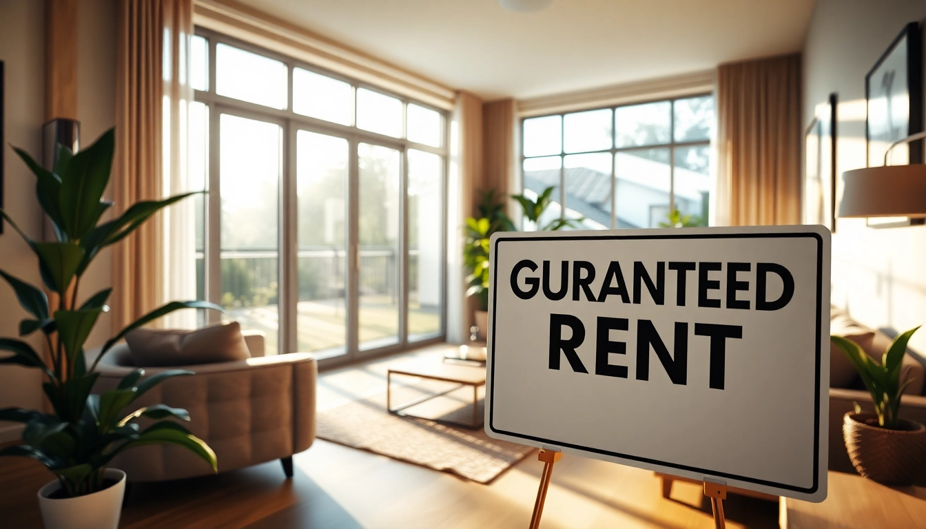 Visual representation of Guaranteed rent in Chesham with a modern apartment setting, showcasing inviting interiors.