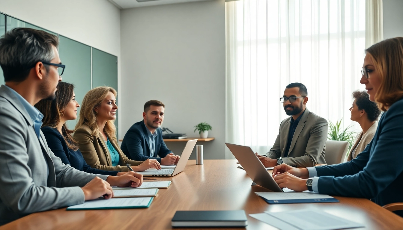 M&A & incorporation lawyers Gurgaon provide expert consultation in a modern legal office setting.