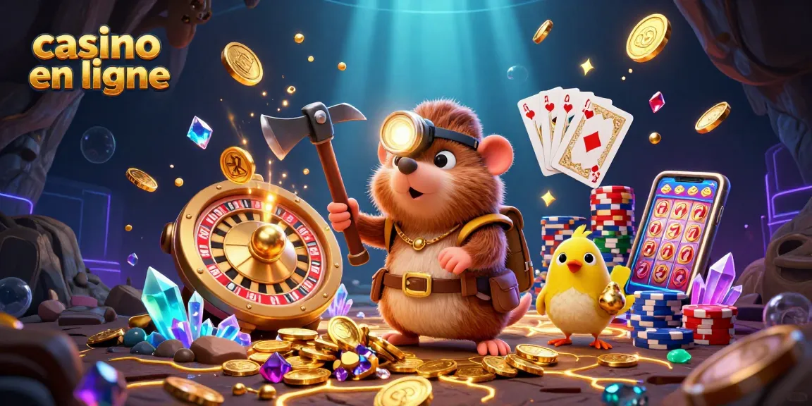 Jouez à des jeux passionnants dans un casino en ligne avec une mise en scène riche et dynamique.