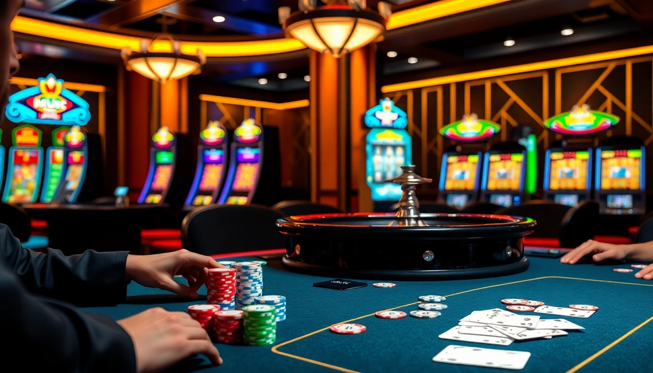 Main poker dan putar roulette bersama para profesional di kasino mewah yang menampilkan KIT4D Link.