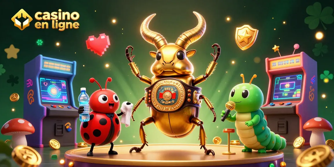 Découvrez l'expérience de jeu au casino en ligne avec des personnages animés dans un décor captivant.