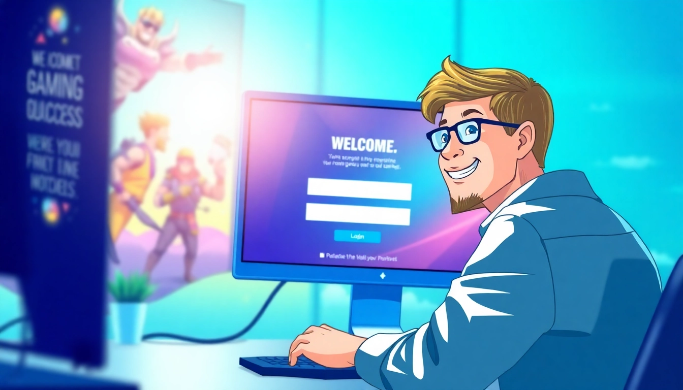 Masuk ke jentoto login dengan antarmuka yang ramah dan elemen permainan menarik.