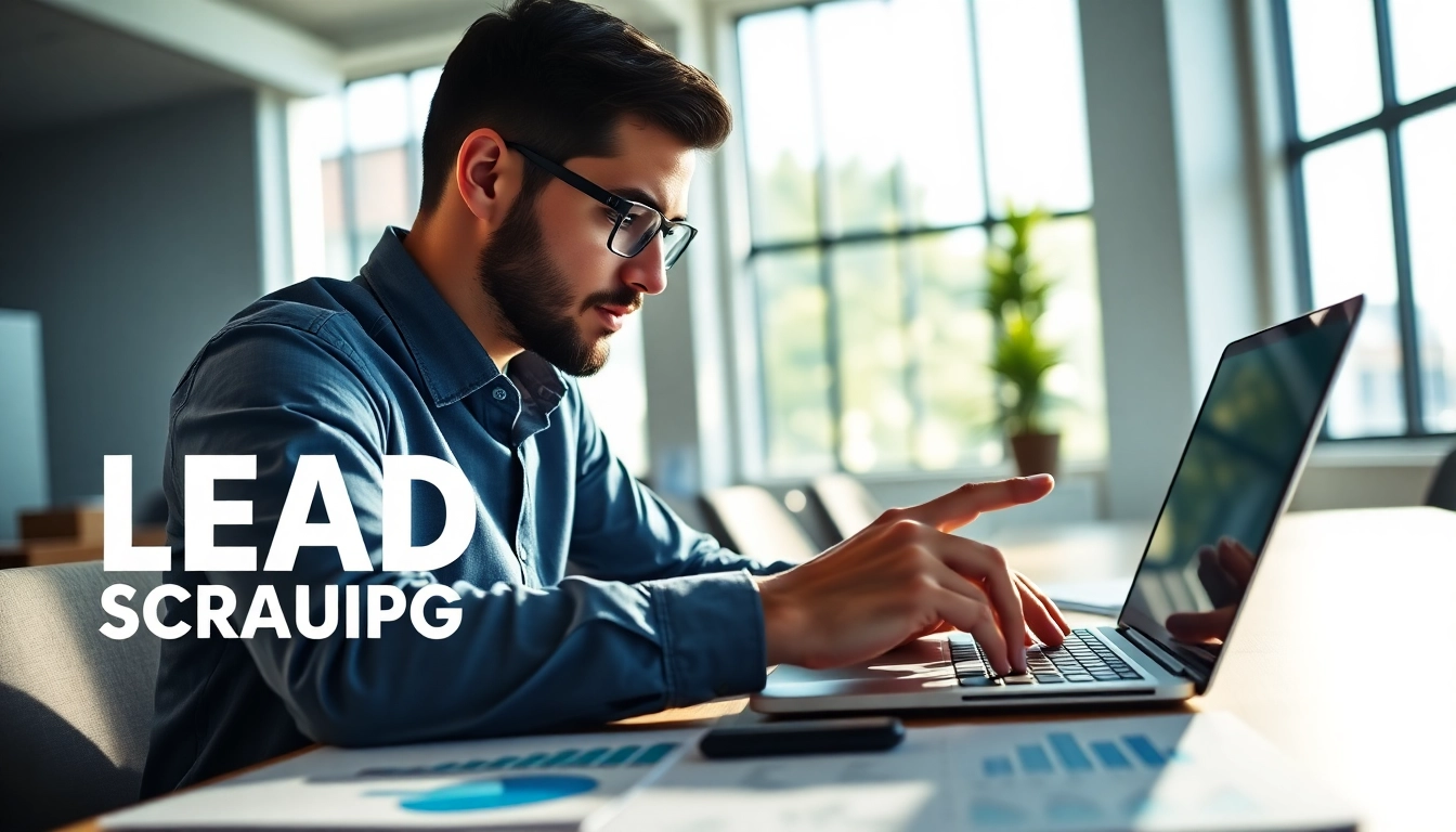 Learn how to scrape sales navigator leads safely with a professional analyzing data and leads.