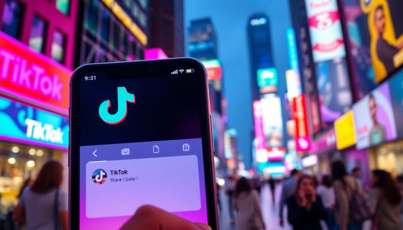 tiktok いいね 買うに関連したSNS活動を示すスマートフォンの画面