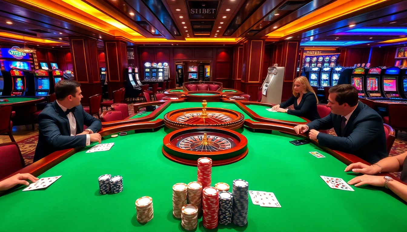 Experience the thrill of winning at SHBET's premium casino with vibrant games and professional ambiance.