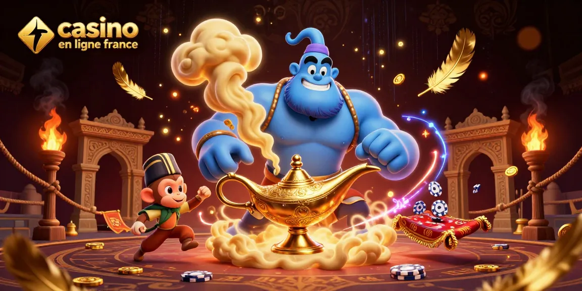 Profitez d'une animation dynamique avec casino en ligne france et une lampe magique.