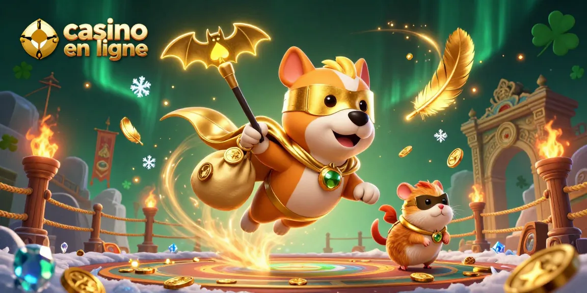 Jouer à casino en ligne avec des personnages colorés et des éléments de jeu dynamiques.