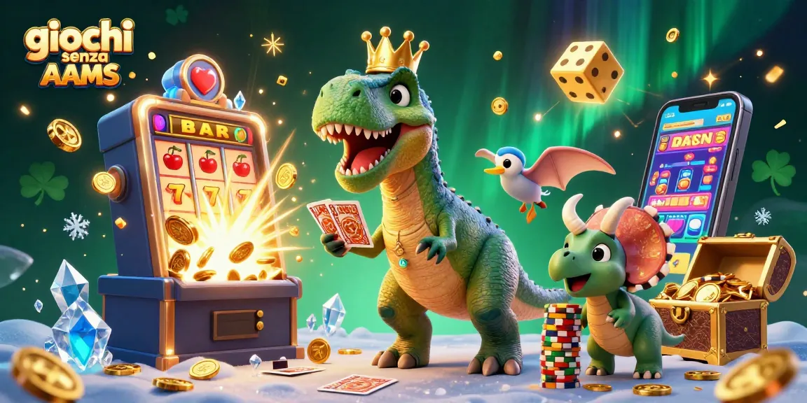 Gioca ai giochi senza AAMS in un casinò online con personaggi divertenti e ricchi premi!