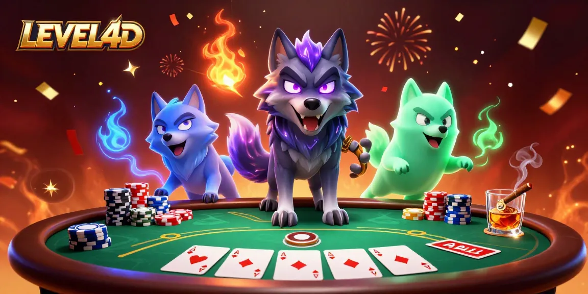 Slot dan poker di LEVEL4D, pengalaman bermain toto togel 4D yang premium dan inovatif