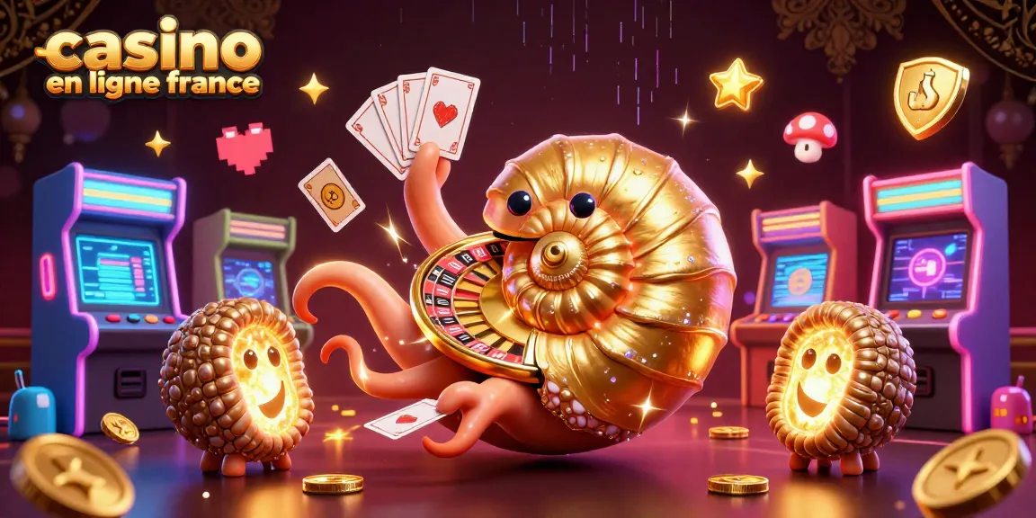 Jouez sur casino en ligne France avec un nautilus géant et des éléments de jeu éclatants.