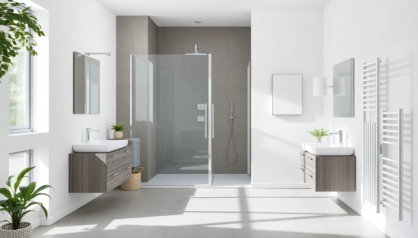Erleben Sie innovative Sonni sanitär Produkte in einem modernen Badezimmer-Design.