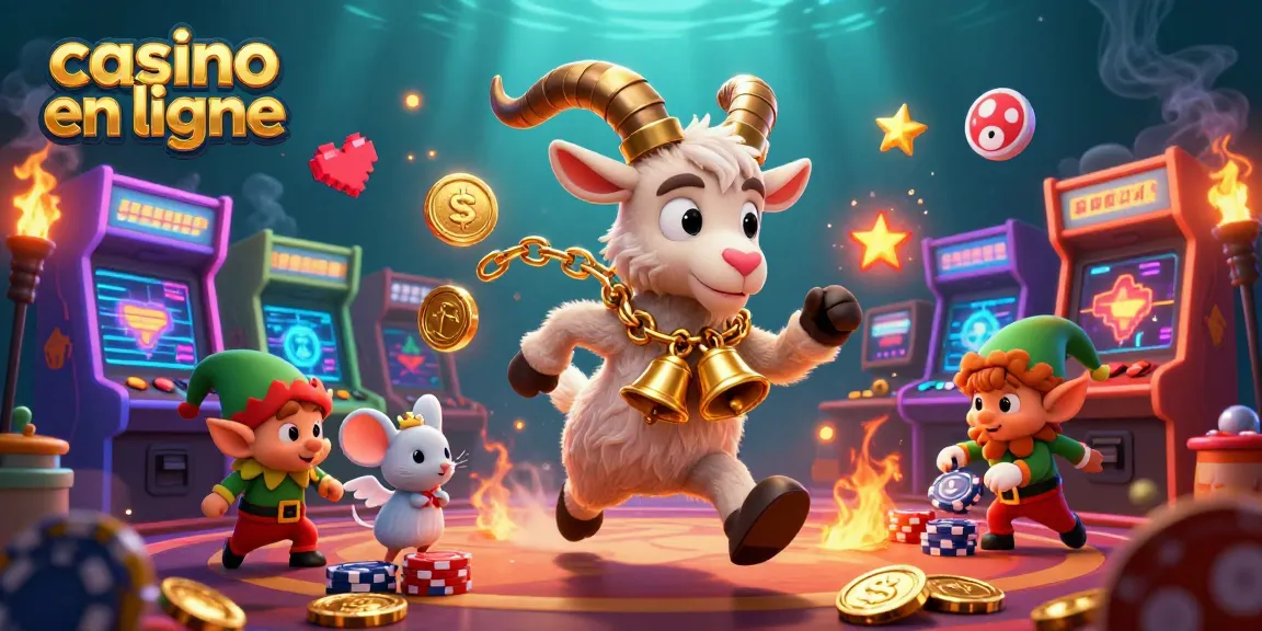Casino en ligne : Krampus anime un casino d'horreur festif avec des jeux colorés.