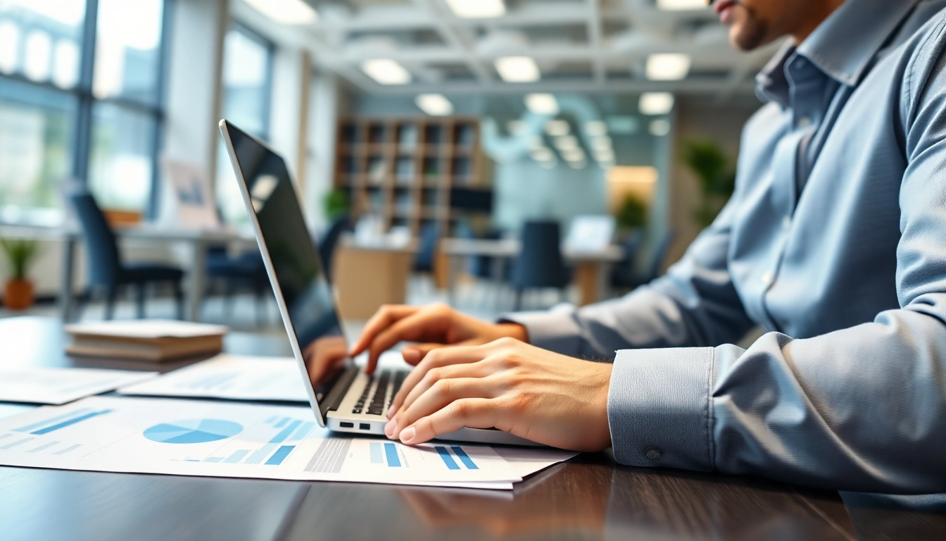 Achieve fast warranty claim decisions with a streamlined office process depicted in an engaging business scene.