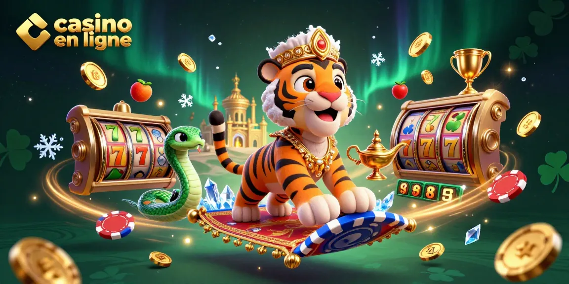 Plongez dans l'univers captivant des casinos en ligne avec ce sultan tigre et ses jackpots scintillants.