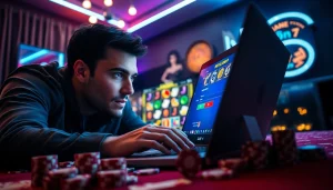 Masuk ke lipat4d login slot dengan antusiasmenya di layar laptop yang cerah.