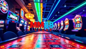 Engaging MM88 Vegas online gambling experience featuring vibrant gaming interface.