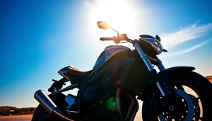 Motorrad Leasing: Elegante Motorräder für Leasingmöglichkeiten im Bild