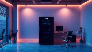 Servidor dedicado de alto rendimiento optimizando la infraestructura tecnológica.