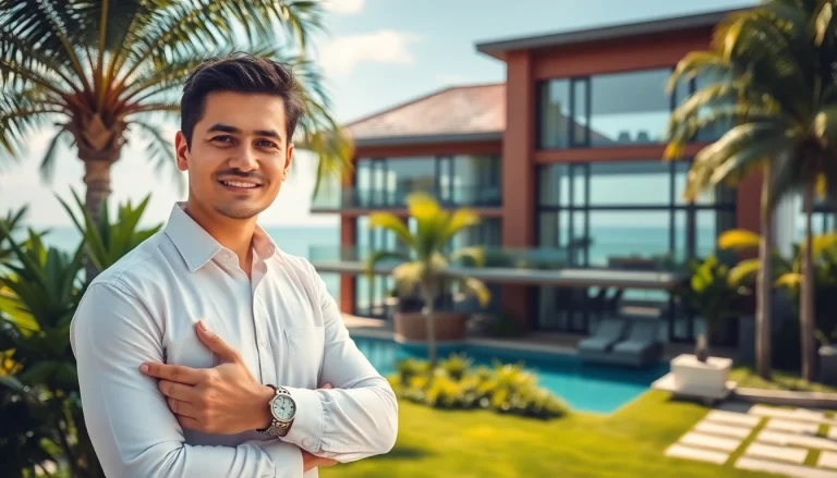 Showcasing property pattaya with a stunning ocean view by a professional real estate agent.