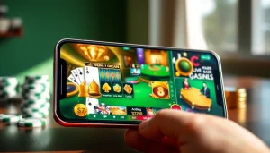 Engaging mobile gaming interface at https://whycazino.com showcasing exciting casino games.