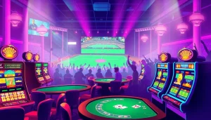 79king online betting platform showcasing vibrant casino and sports gaming atmosphere