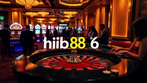 Experience the thrill of high-stakes gambling at hi88vip6 with vibrant roulette tables and luxe casino atmosphere.