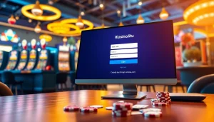 Masuk ke Kasinojitu login dengan tampilan menarik dan intuitif.