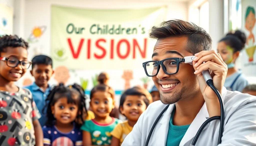 Empower children through Our Children's Vision with accessible eye care initiatives.