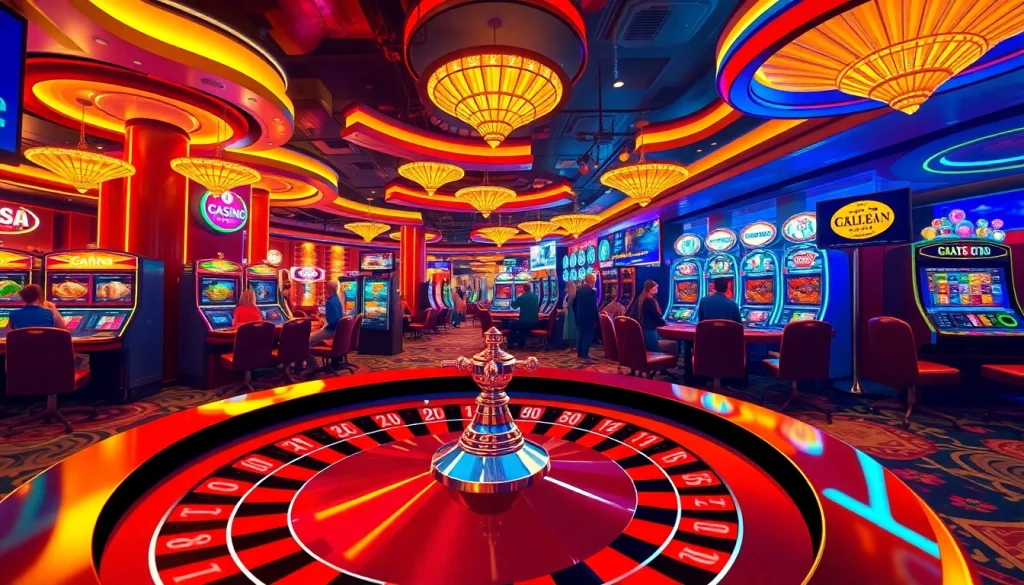 Experience high-stakes excitement at https://mm88.video/ with vibrant casino tables and roulette games.