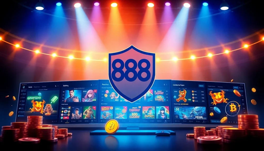 Experience the thrilling world of 888new with a focus on safety and excitement.
