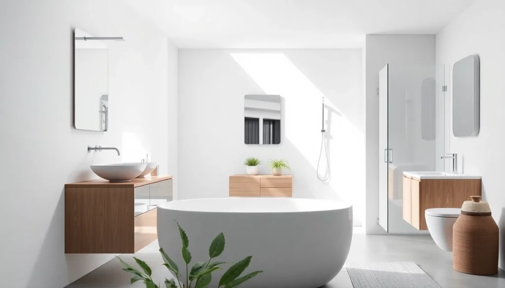 Erleben Sie hochwertige sonni sanitär Produkte im modernen Badezimmer mit eleganten Duschen.