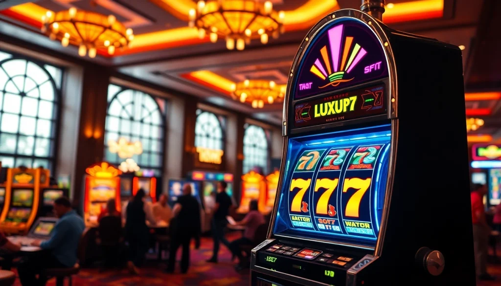 Menangkan permainan di luxury777 slot dengan mesin slot yang memukau dan berwarna-warni.
