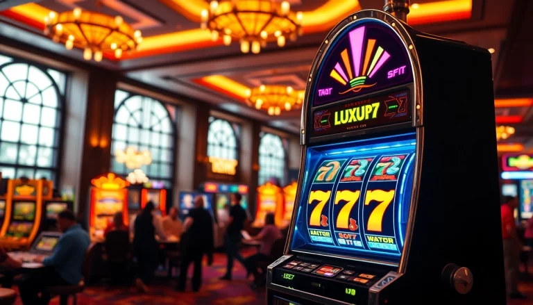 Menangkan permainan di luxury777 slot dengan mesin slot yang memukau dan berwarna-warni.