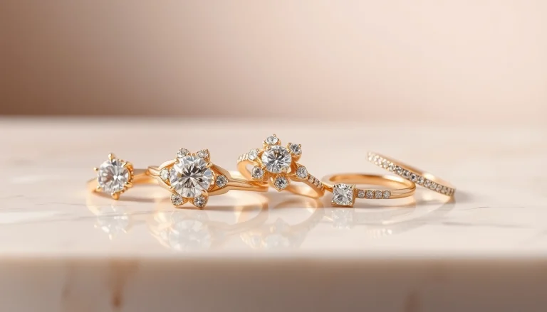 Professional jewelry photographer captures stunning rings in still-life