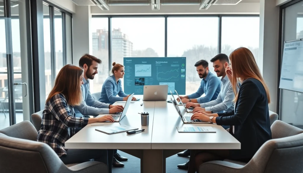 Enhance visibility with professional strategies from https://www.ound-ound.com in a collaborative office environment.