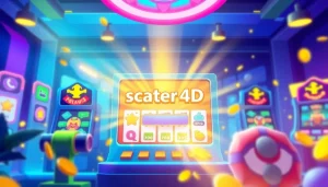 Masuk ke dalam permainan scater4d login game dengan antarmuka yang penuh warna dan energik.